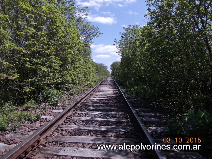 Foto: Apeadero Desvio Fernandez - Ibicuy (Entre Ríos), Argentina