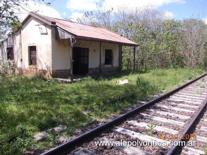 Foto: Apeadero Desvio Fernandez - Ibicuy (Entre Ríos), Argentina