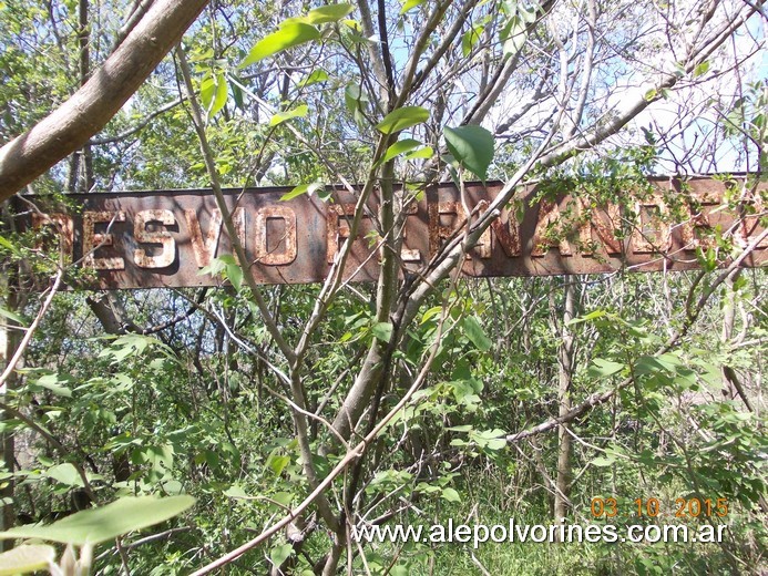 Foto: Apeadero Desvio Fernandez - Ibicuy (Entre Ríos), Argentina