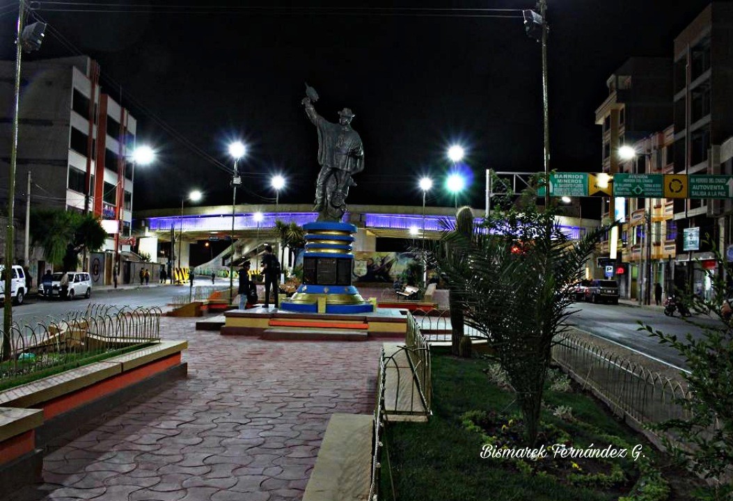 Foto: Plazuela fel Jacha Flores - Ciudad de Oruro (Oruro), Bolivia