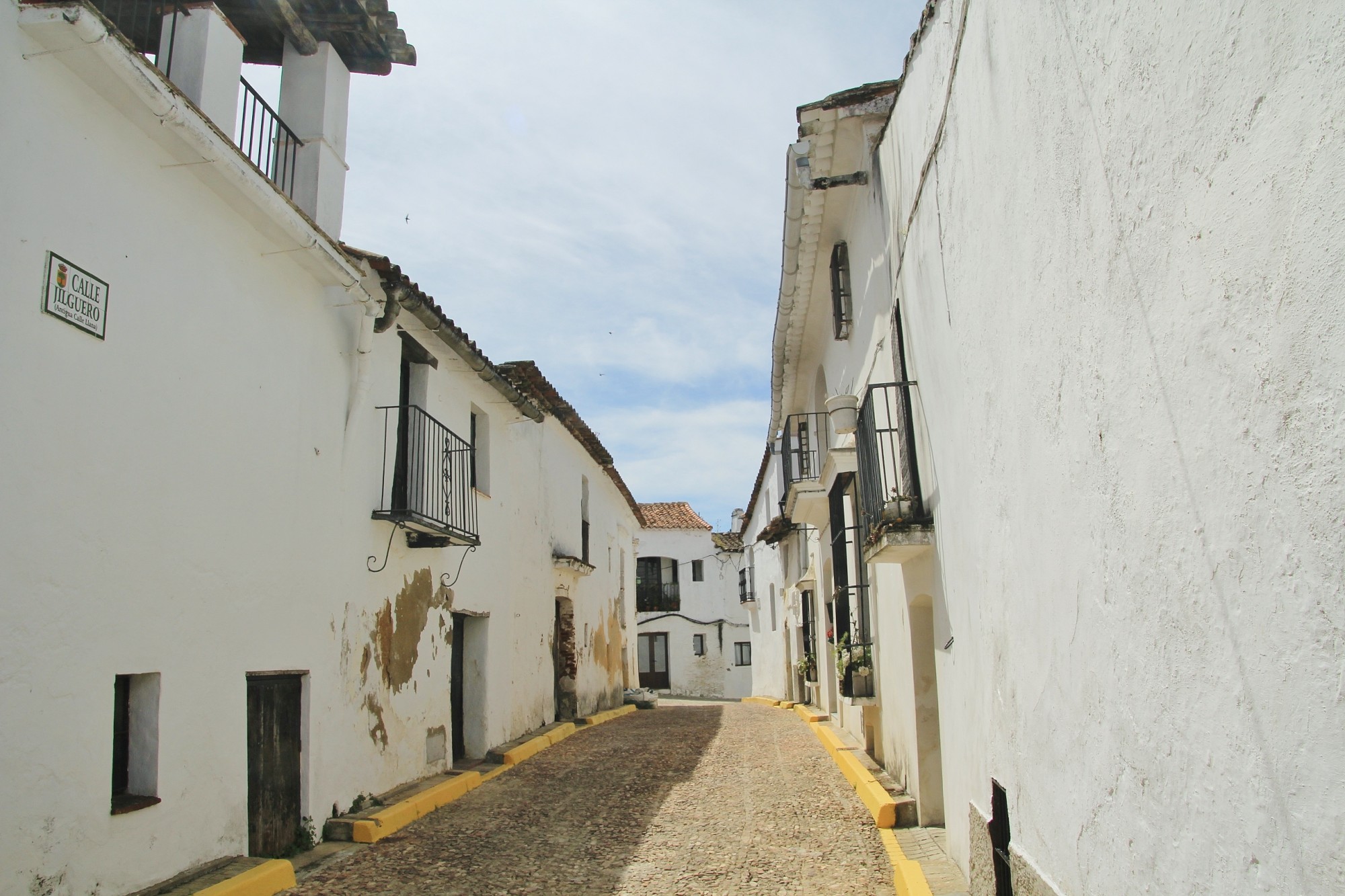 Foto: Vista del pueblo - Castaño del Robledo (Huelva), España