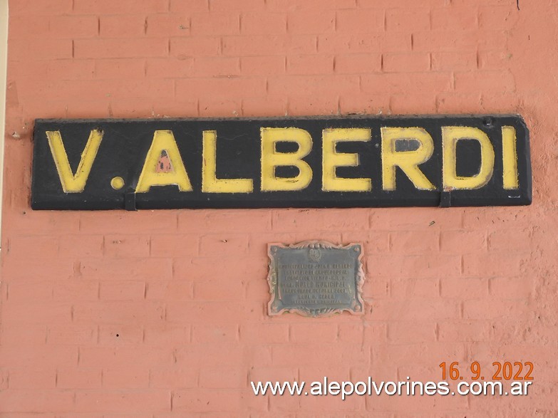 Foto: Estación Villa Alberdi - Juan Bautista Alberdi (Tucumán), Argentina