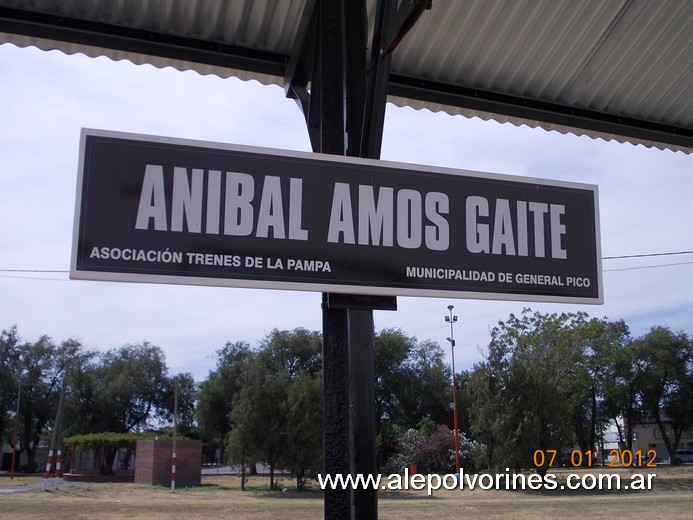 Foto: Estación General Pico - Paseo Ferroviario - General Pico (La Pampa), Argentina
