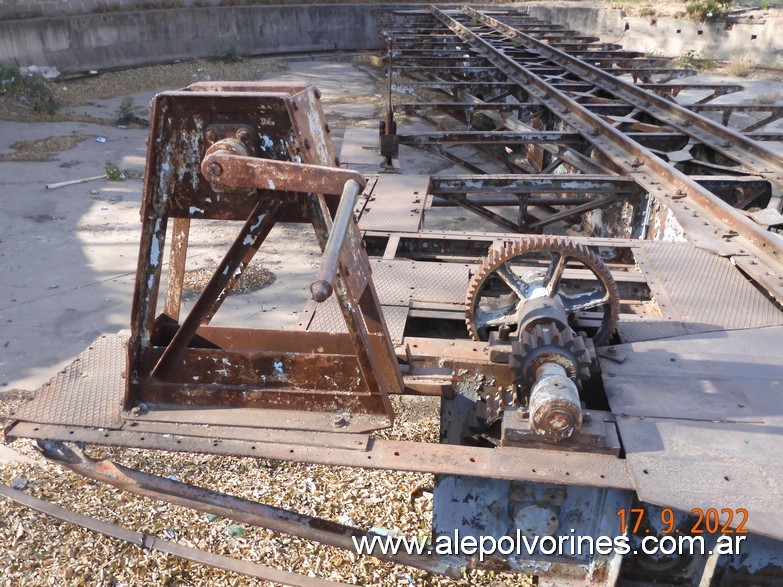 Foto: Estación Frías - Mesa Giratoria - Frias (Santiago del Estero), Argentina