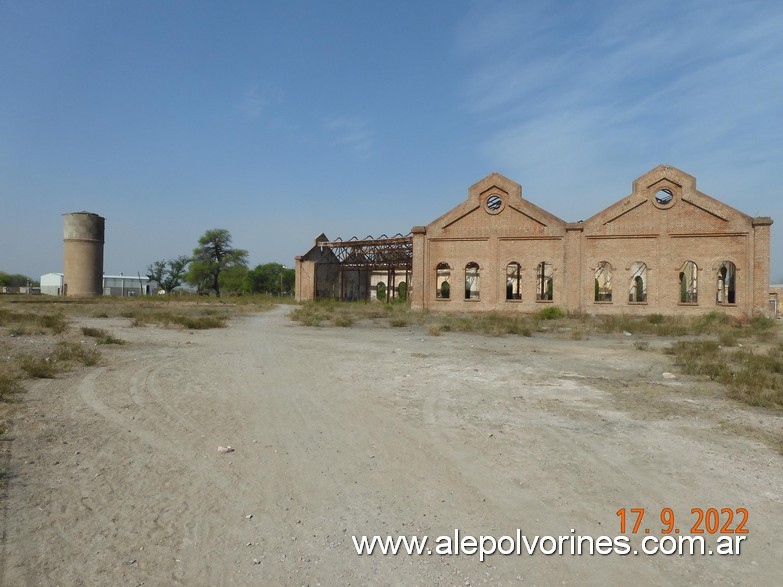Foto: Estación Herrera - Galpón Locomotoras - Herrera (Santiago del Estero), Argentina