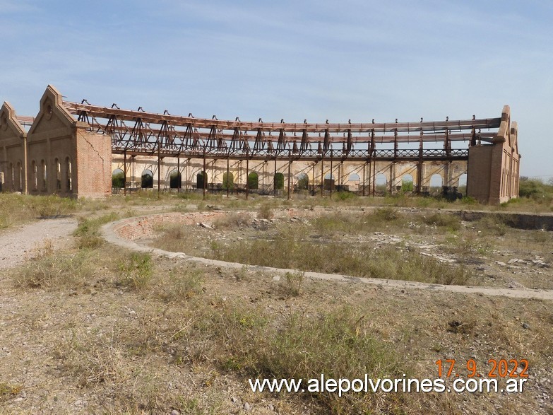 Foto: Herrera - Galpón Locomotoras - Herrera (Santiago del Estero), Argentina