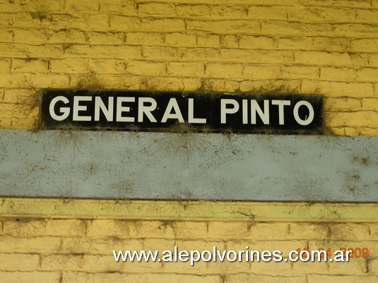 Foto: Estación General Pinto - General Pinto (Buenos Aires), Argentina
