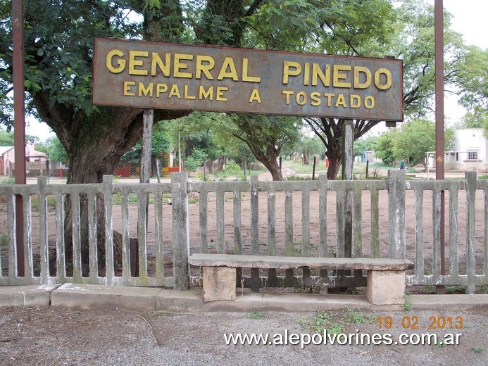 Foto: Estación General Pinedo - General Pinedo (Chaco), Argentina