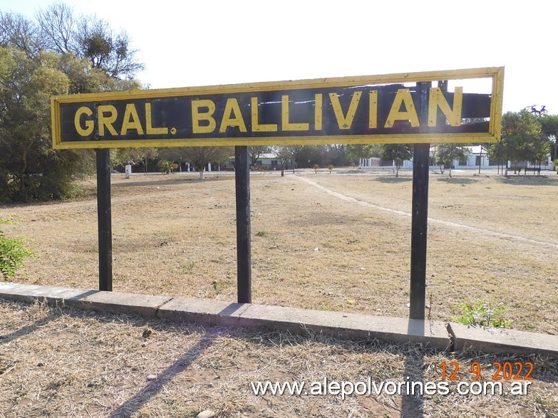 Foto: Estación General Ballivián - General Ballivián (Salta), Argentina