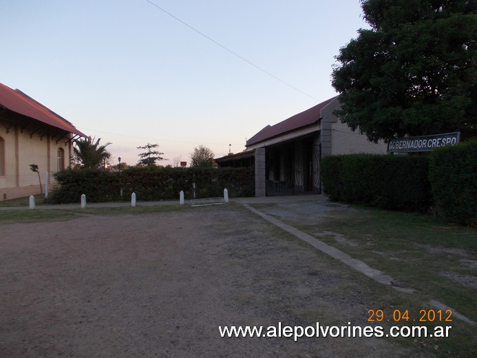 Foto: Estación Gobernador Crespo - Gobernador Crespo (Santa Fe), Argentina