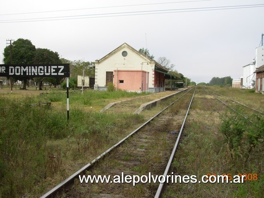 Foto: Estación Gobernador Domínguez - Villa Dominguez (Entre Ríos), Argentina