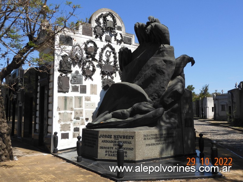 Foto: Cementerio de la Chacarita - Panteon Jorge Newbery - Chacarita (Buenos Aires), Argentina