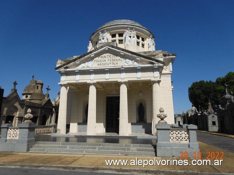 Foto: Cementerio de la Chacarita - Panteon Policia Federal - Chacarita (Buenos Aires), Argentina