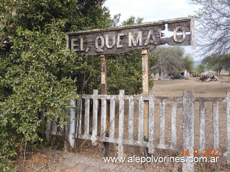Foto: Estación El Quemado - El Quemado (Jujuy), Argentina