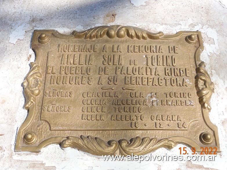 Foto: Palomitas - Capilla Virgen del Valle - Palomitas (Salta), Argentina