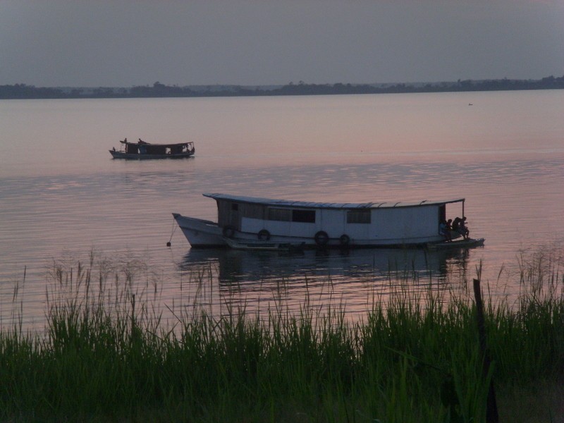 Foto: Ocaso sobre el río Xingú - Porto de Moz (Pará), Brasil