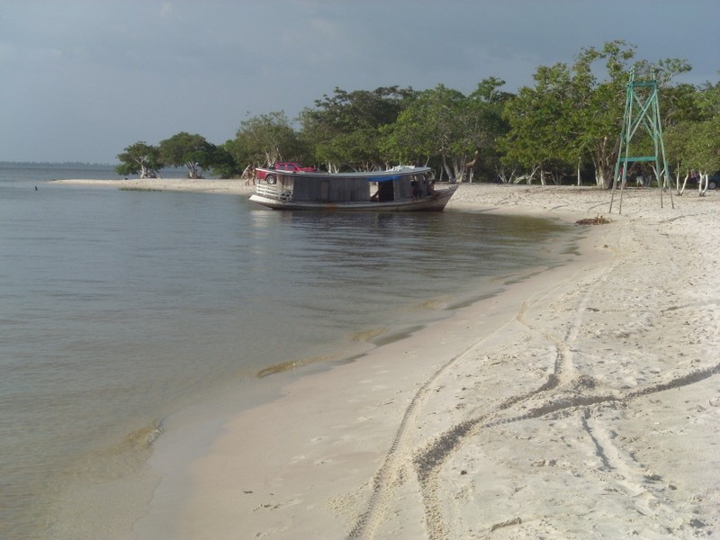 Foto: río Xingú, Praia da Chácara - Porto de Moz (Pará), Brasil