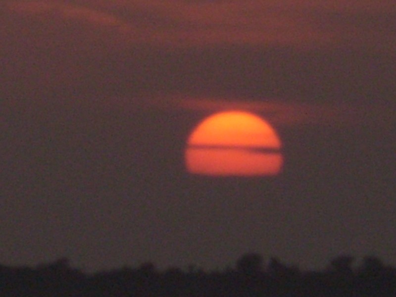 Foto: Ocaso sobre el río Xingú - Porto de Moz (Pará), Brasil