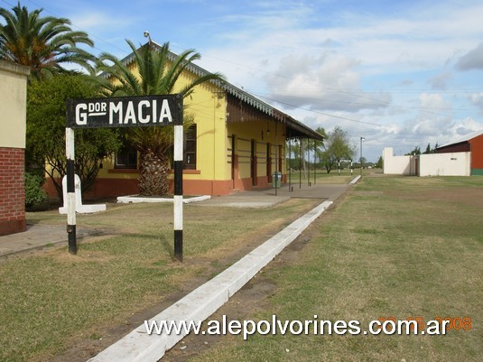 Foto: Estación Gobernador Macia - Macia (Entre Ríos), Argentina
