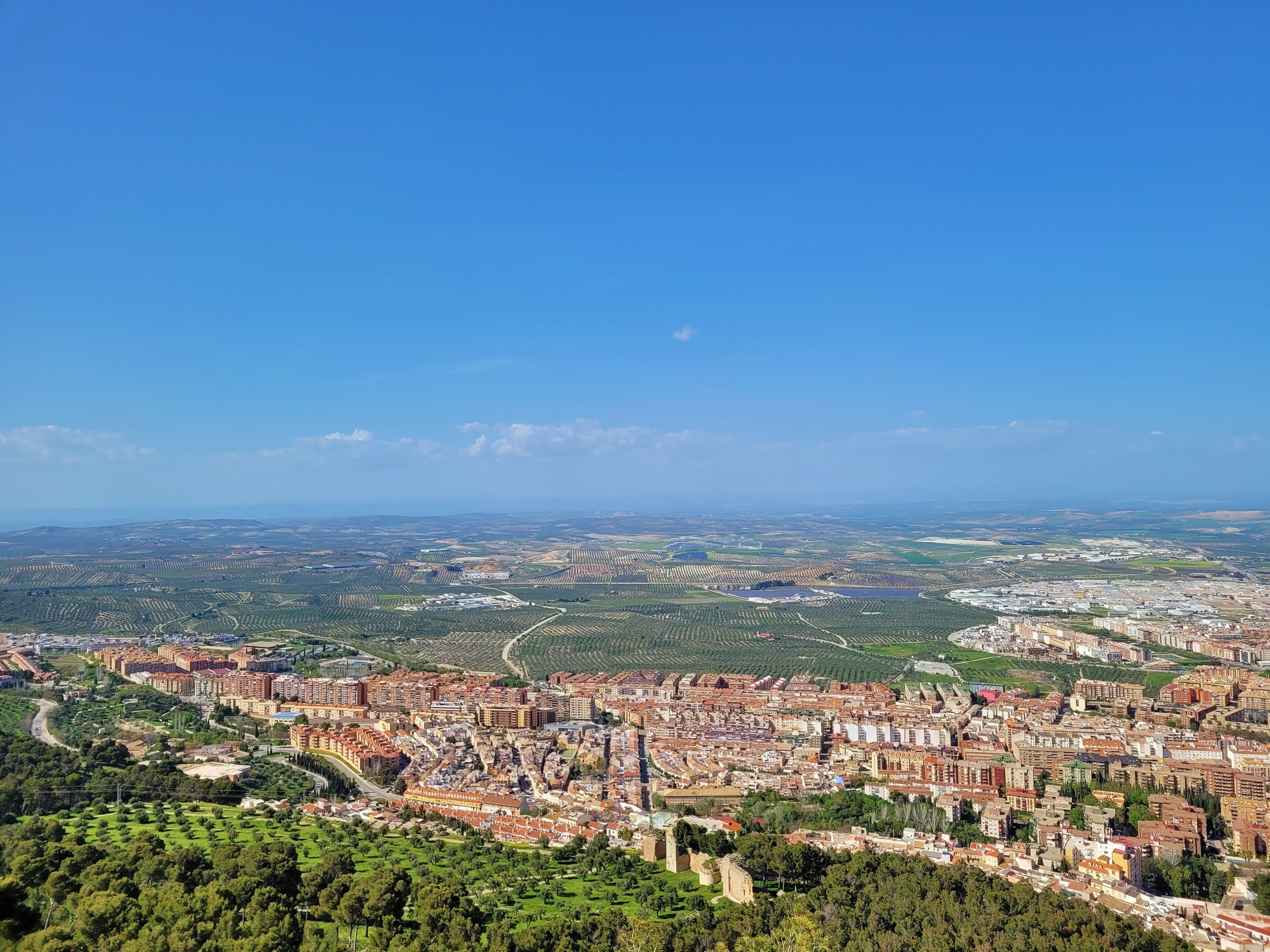 Foto: Vistas desde el castillo - Jaén (Andalucía), España