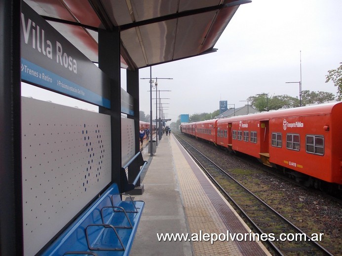 Foto: Estación Villa Rosa - Pilar (Buenos Aires), Argentina