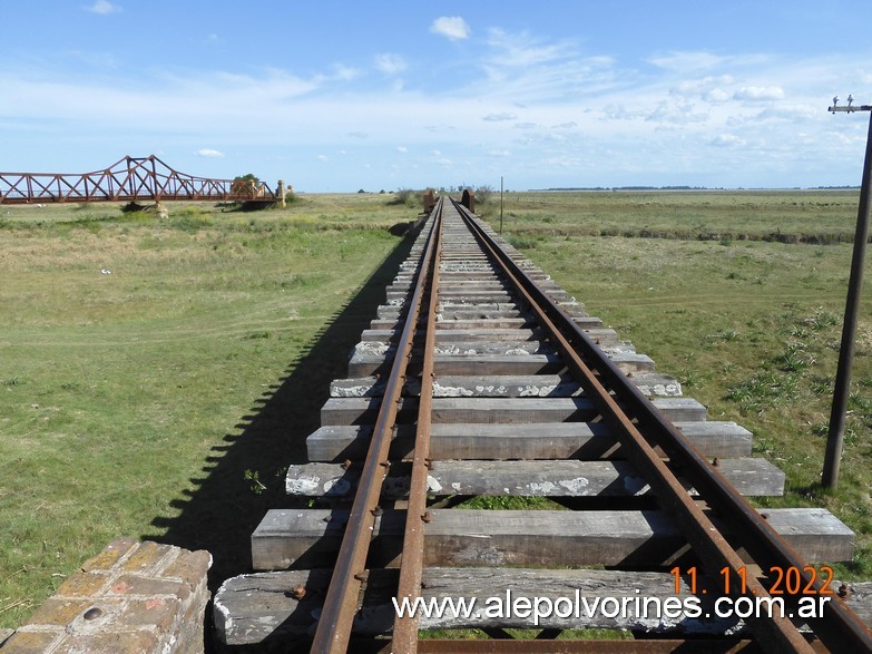 Foto: Santo Domingo - Puente ferroviario sobre Canal N°2 - Santo Domingo (Buenos Aires), Argentina