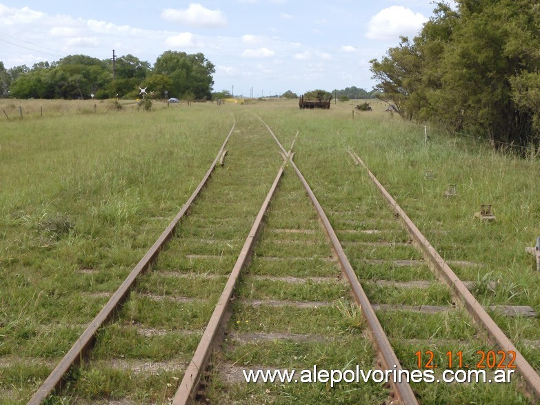 Foto: Empalme Km 325 vía Pinamar - General Madariaga (Buenos Aires), Argentina