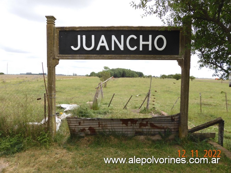 Foto: Estación Juancho - Juancho (Buenos Aires), Argentina