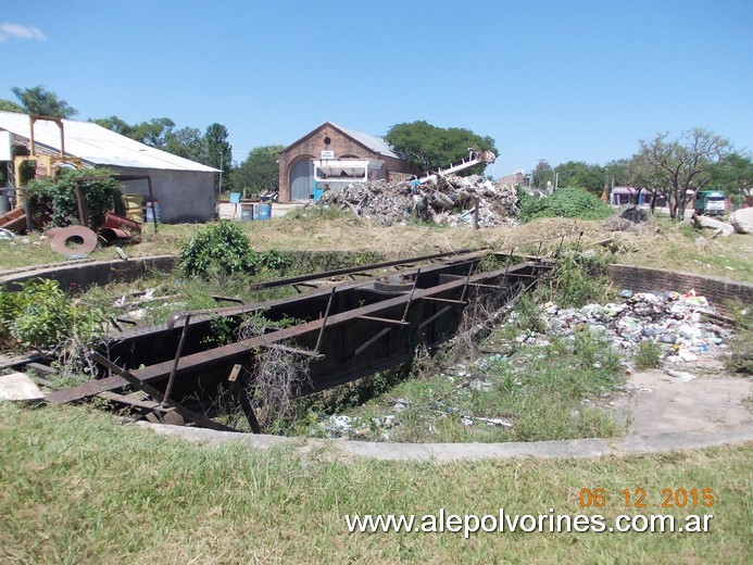 Foto: Estación Goya - Mesa Giratoria - Goya (Corrientes), Argentina