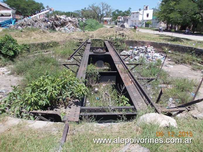 Foto: Estación Goya - Mesa Giratoria - Goya (Corrientes), Argentina
