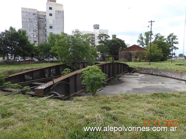 Foto: Estación Azul - Mesa Giratoria - Azul (Buenos Aires), Argentina