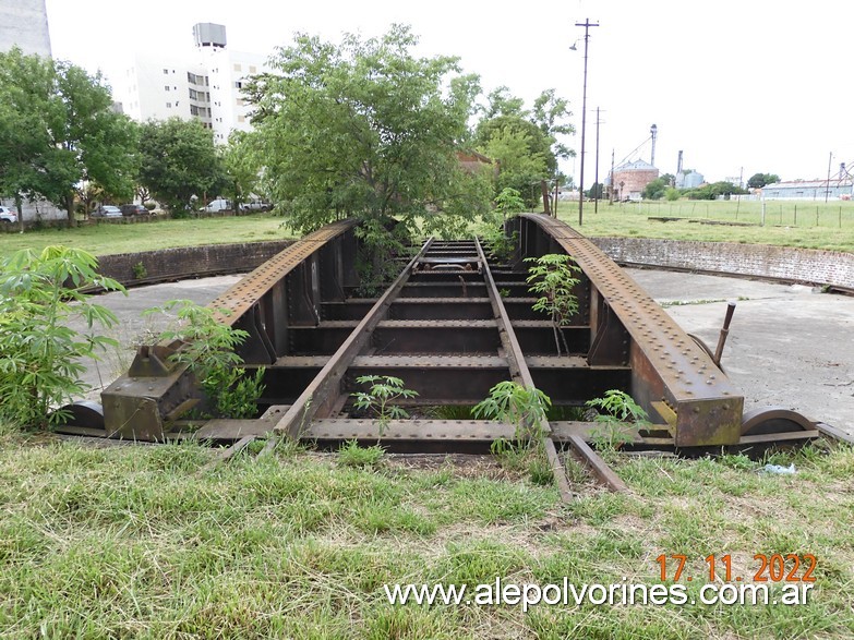 Foto: Estación Azul - Mesa Giratoria - Azul (Buenos Aires), Argentina