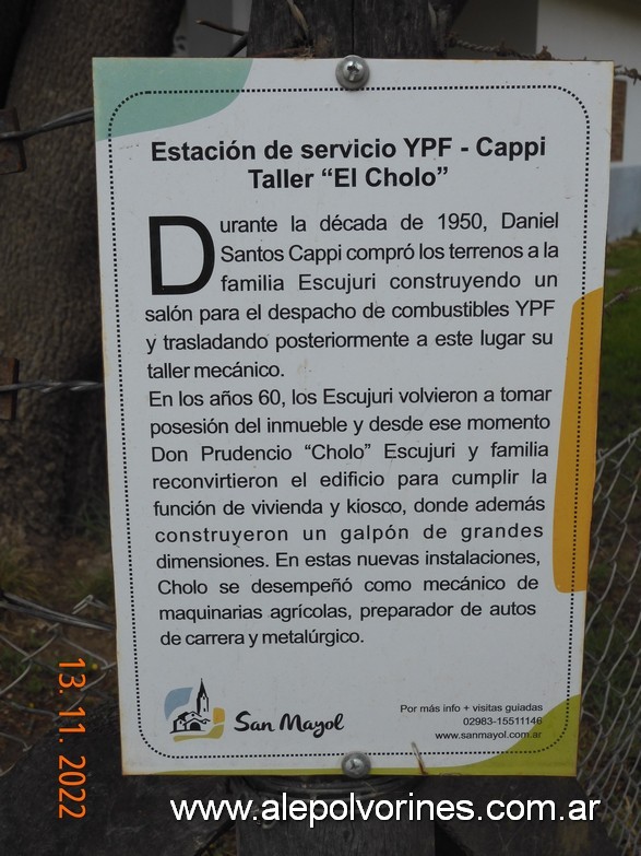 Foto: San Mayol - Ex Estación de Servicio - San Mayol (Buenos Aires), Argentina