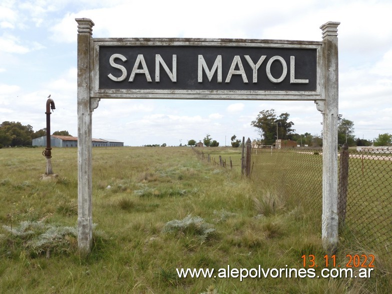 Foto: Estación San Mayol - San Mayol (Buenos Aires), Argentina