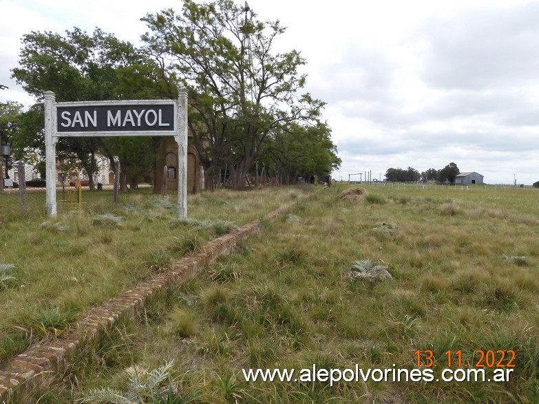 Foto: Estación San Mayol - San Mayol (Buenos Aires), Argentina