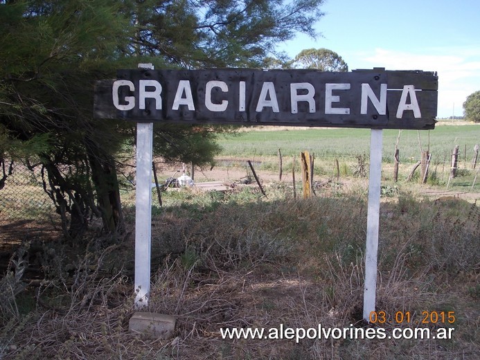 Foto: Estación Graciarena - Graciarena (Buenos Aires), Argentina
