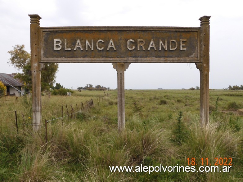 Foto: Estación Blanca Grande - Blanca Grande (Buenos Aires), Argentina