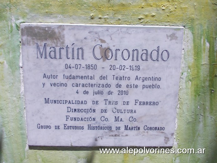 Foto: Martin Coronado - Plaza Martin Coronado - Martin Coronado (Buenos Aires), Argentina