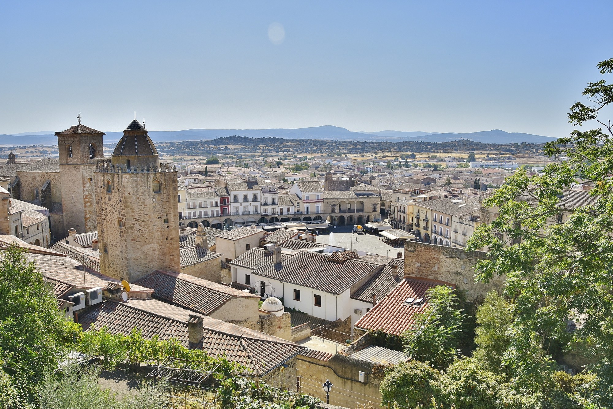 Foto: Vistas desde la alcazaba - Trujillo (Cáceres), España