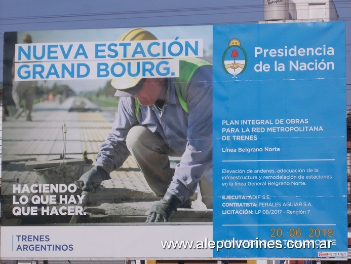 Foto: Estación Grand Bourg - Grand Bourg (Buenos Aires), Argentina
