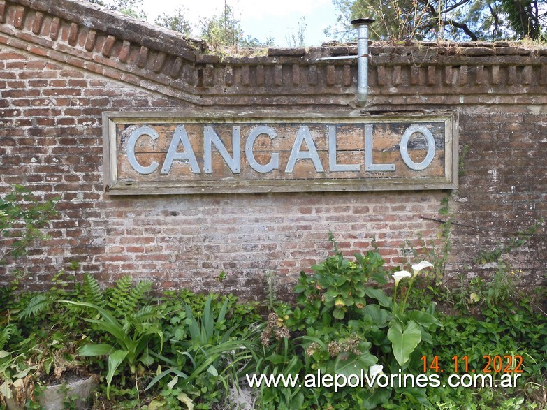 Foto: Estación Cangallo - Cangallo (Buenos Aires), Argentina