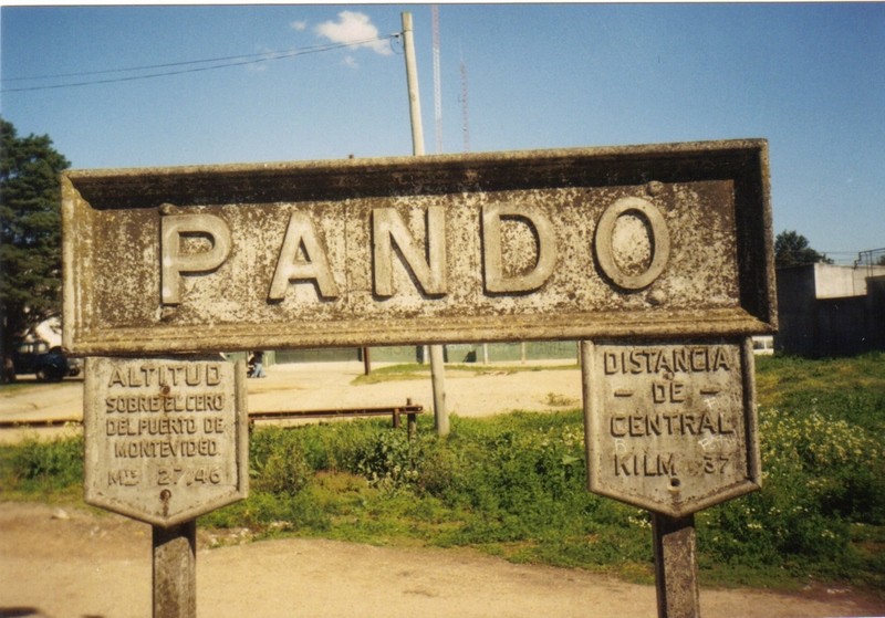 Foto: estación Pando - Pando (Canelones), Uruguay