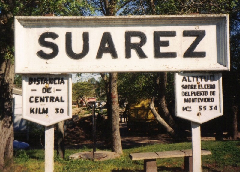 Foto: estación Suárez - Suárez (Canelones), Uruguay
