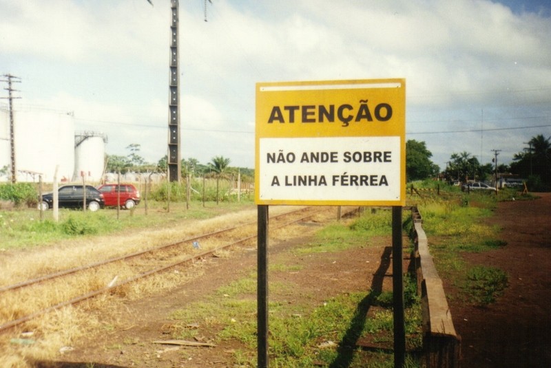 Foto: ex Estrada de Ferro do Amapá - Santana (Amapá), Brasil