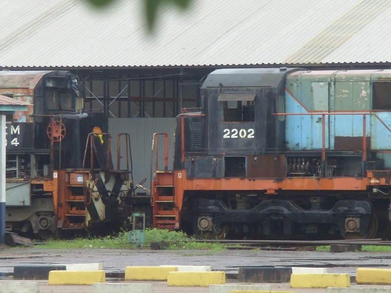 Foto: estación Santana - Estrada de Ferro do Amapá (Amapá), Brasil