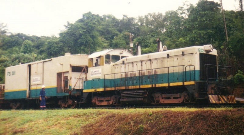Foto: estación Serra do Navío - Estrada de Ferro do Amapá (Amapá), Brasil