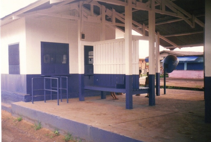Foto: estación Santana (de la ex Estrada de Ferro do Amapá) - Santana (Amapá), Brasil