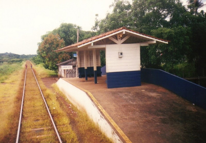 Foto: estación Cupixi, Km 150 - Estrada de Ferro do Amapá (Amapá), Brasil