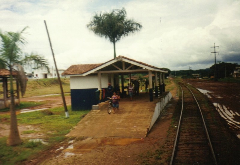 Foto: estación Pedra Branca - Estrada de Ferro do Amapá (Amapá), Brasil