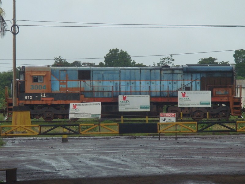 Foto: estación Santana - Estrada de Ferro do Amapá (Amapá), Brasil